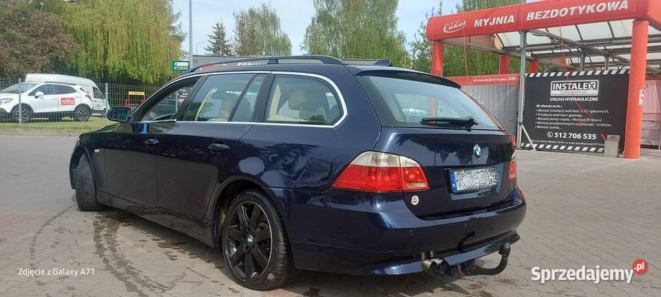 Okazja BMW E61 2005r 525D 163 6manual DB Stan Wałcz