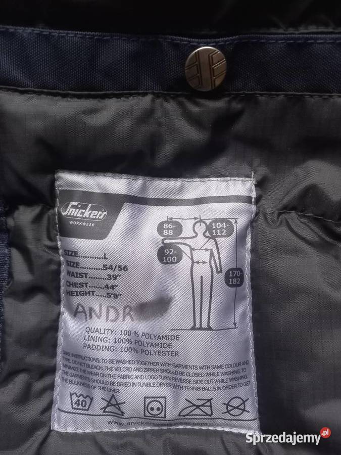 Kurtka z kapturem Snickers L 5456 wielkopolskie Chodzież