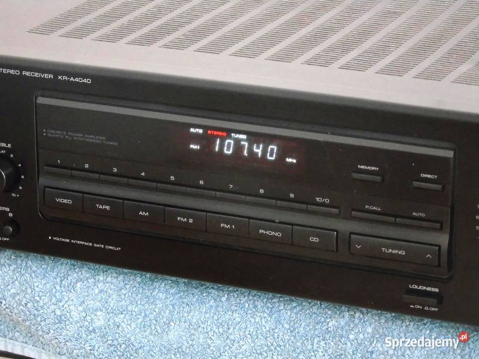 Amplituner Kenwood KRA4040 sprawny i ładny podkarpackie sprzedam