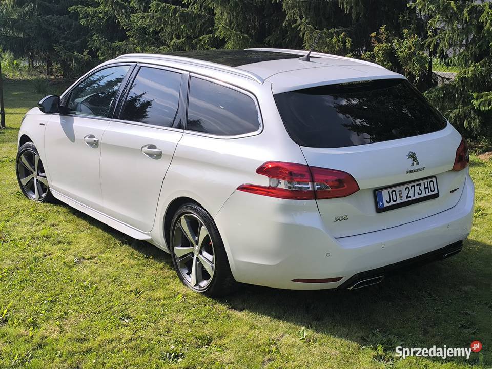 Peugeot 308 Gtline Lift Model 2018 16 blue hdi 308