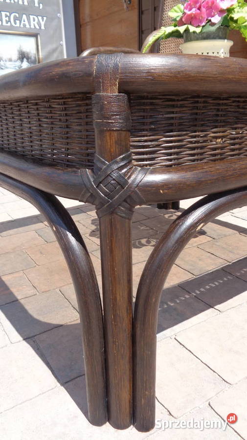 stolik kawowy rattanowy Mielnica Duża sprzedam