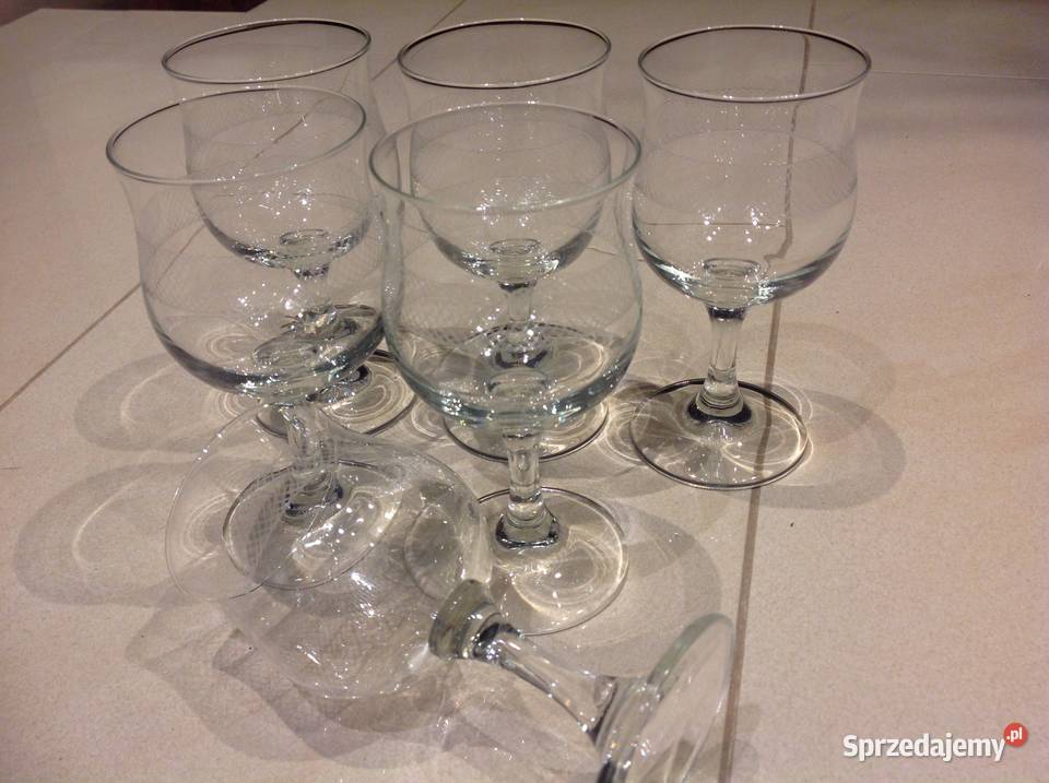 Duże Kieliszki 6 przezroczysty