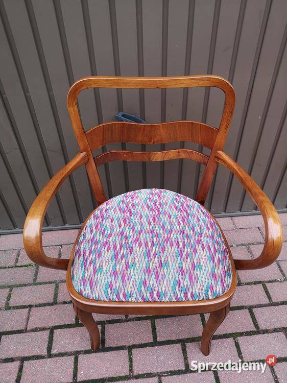 Stary Fotel Krzesło ARTDECO Gabinetowy Antyk Swarzędz sprzedam