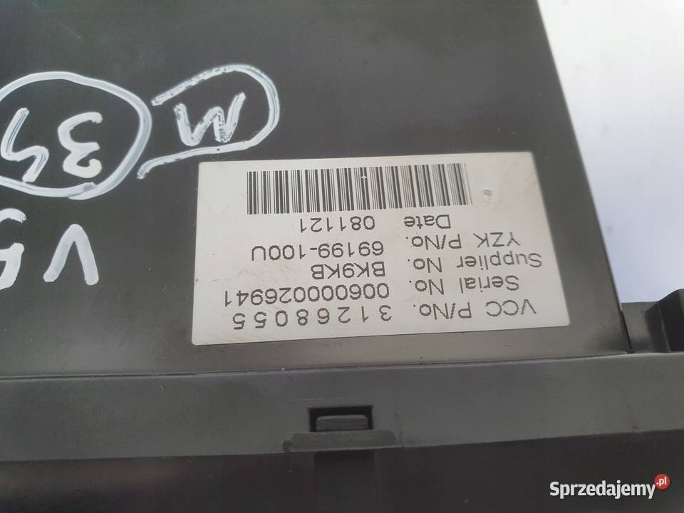 Volvo S40 II V50 C30 EKRAN RADIA Wyświetlacz osobowe Janów
