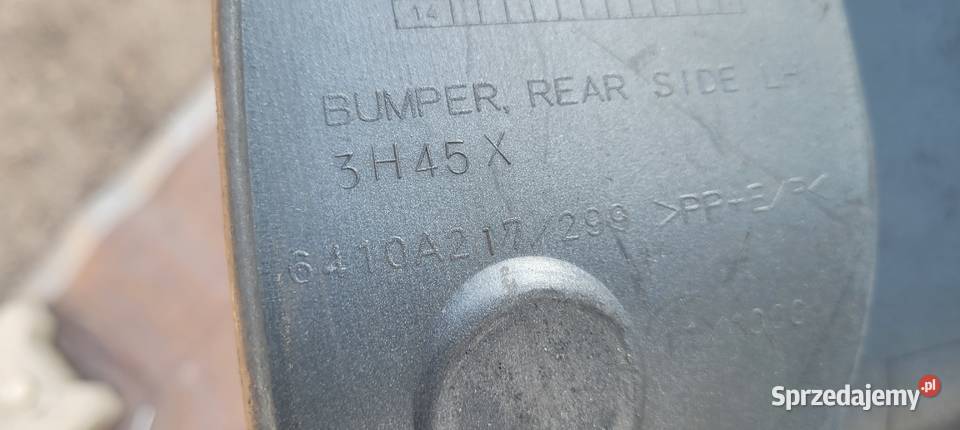 RENAULT MASTER III NAROŻNIK ZDERZAKA LEWY TYŁ Ruda Śląska sprzedam