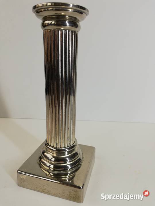 świecznik plater srebrny Lublin
