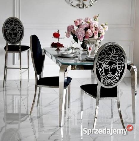 Hoker glamour srebrny czarny tapicerowany do mazowieckie Warszawa