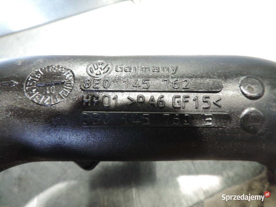 RURA POWIETRZA INTERCOOLERA 8E0145762B AUDI A4 Nowy Sącz sprzedam