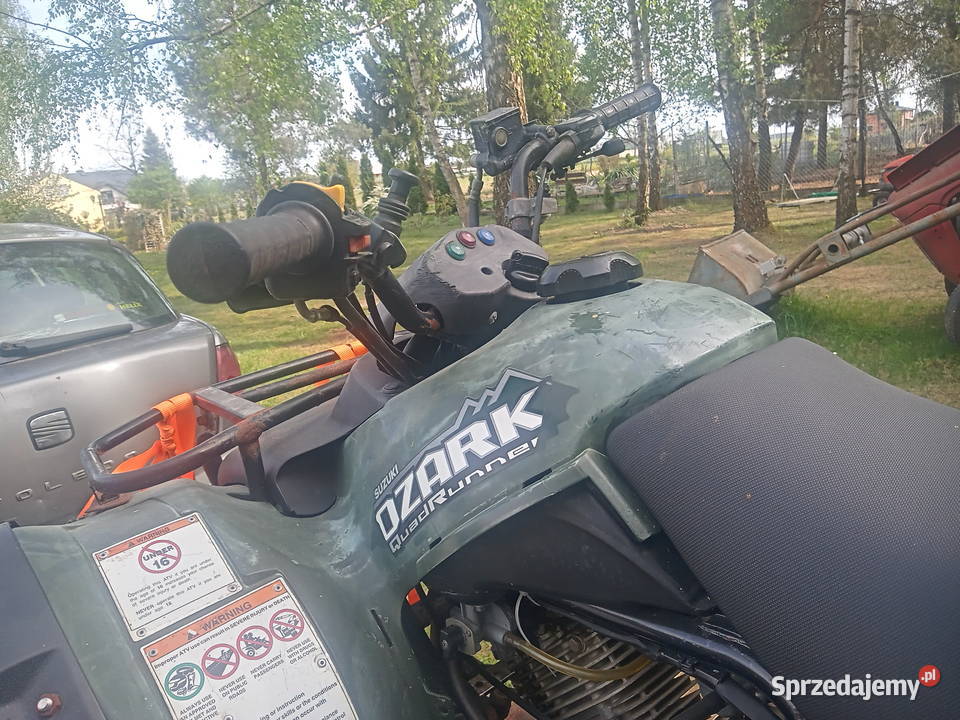 sprzedam quada suzuki 250 zamiana sprzedam