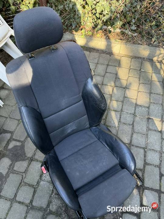 Fotele BMW E46 Półskóra elektryczne osobowe Bydgoszcz