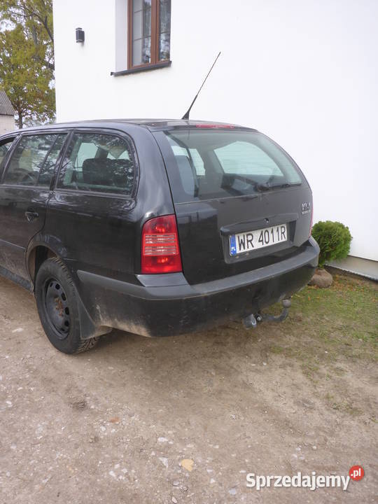 skoda octavia 19tdi czarna 110koni
