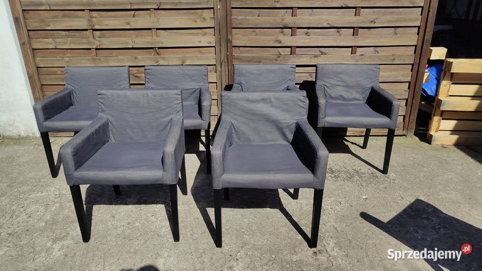 Krzesło IKEA Nils fotel zdejmowane pokrowce Warszawa