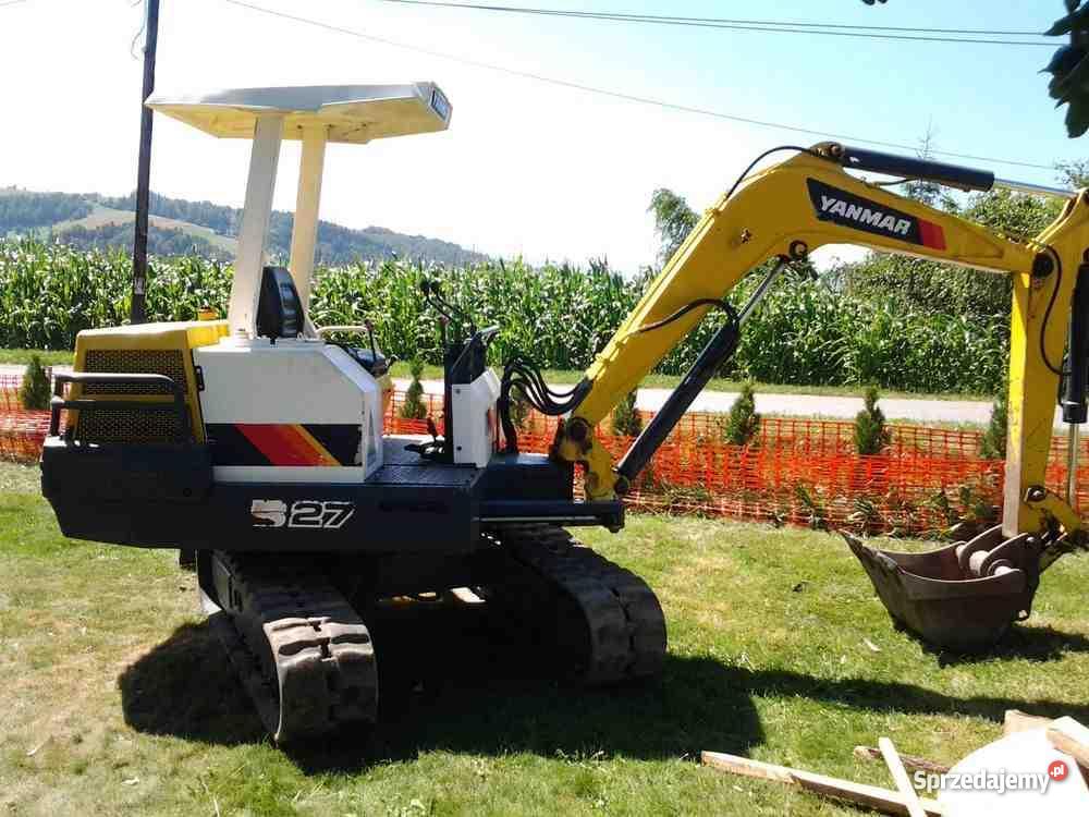 Mini koparka Yanmar B27 Rok produkcji 1995 Nowy Sącz