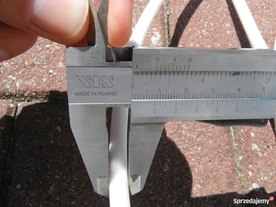 PTFE Tarflen Teflon wałek pręt 8 mm x około 2300 Chlewiska