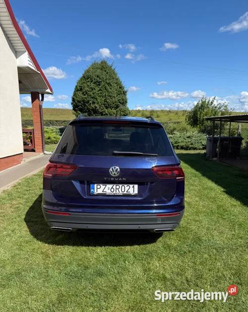 Volkswagen Tiguan Allspace 20 benzyna wielkopolskie Przeźmierowo