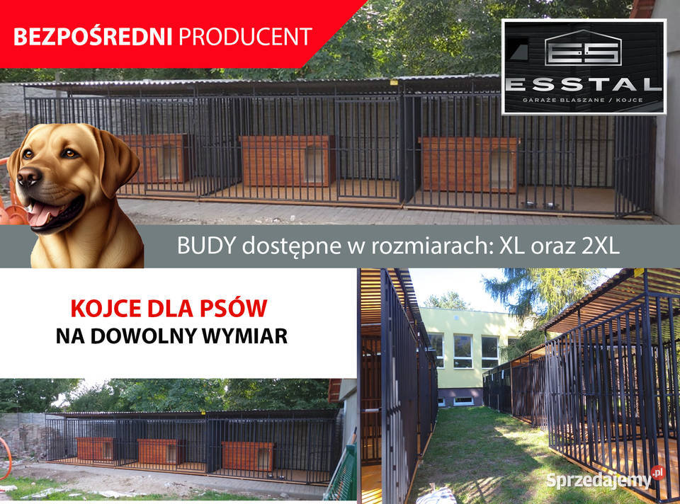 A135 Kojec Psa 4x2 Kojce dowolne rozmiary PSA Gorlice