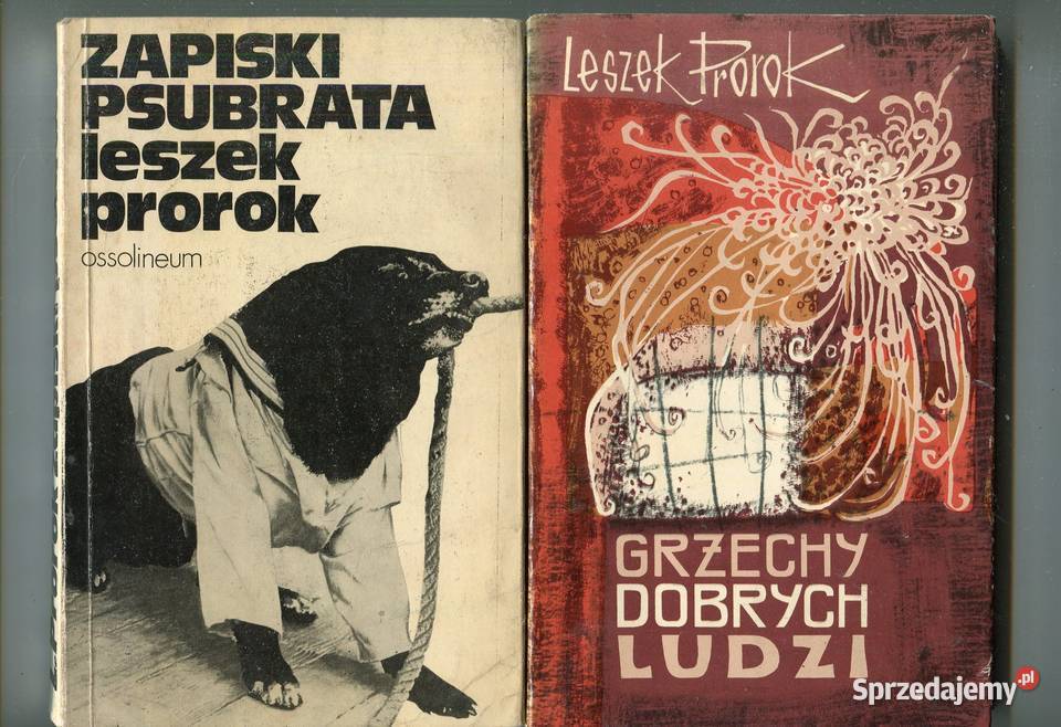 Grzechy dobrych ludzi Zapiski psubrata Leszek Szczecin