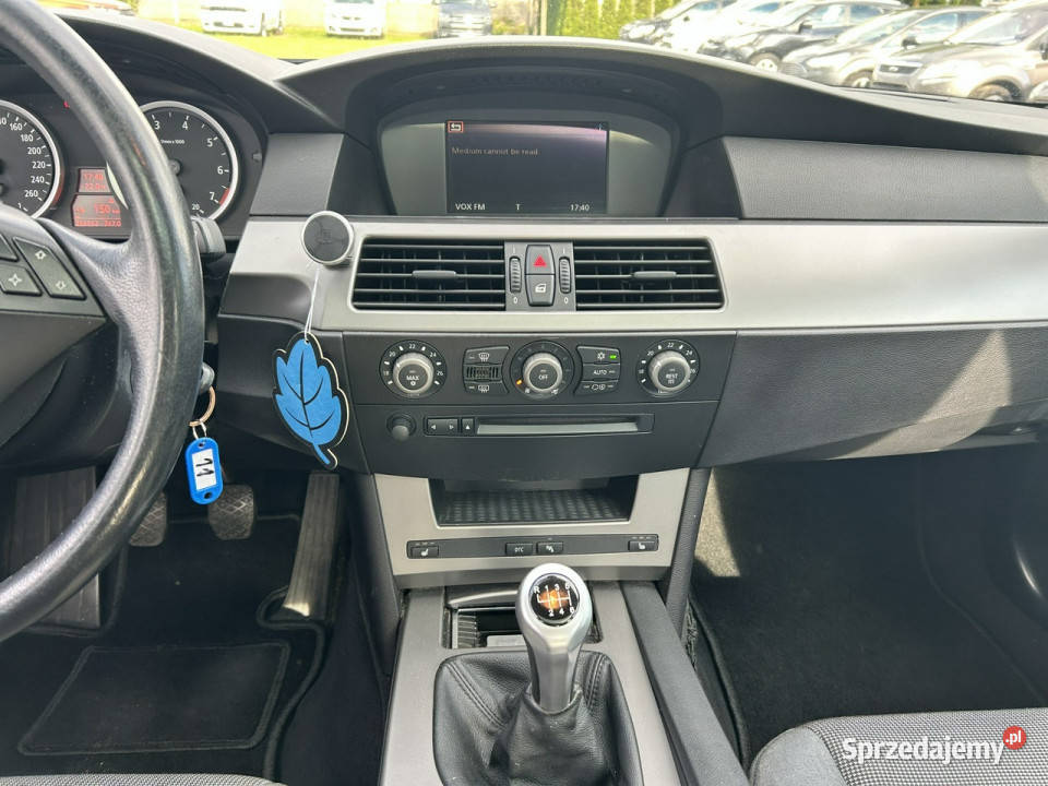 BMW 520 Super stan zarejestrowany w Polsce E60 nieuszkodzony