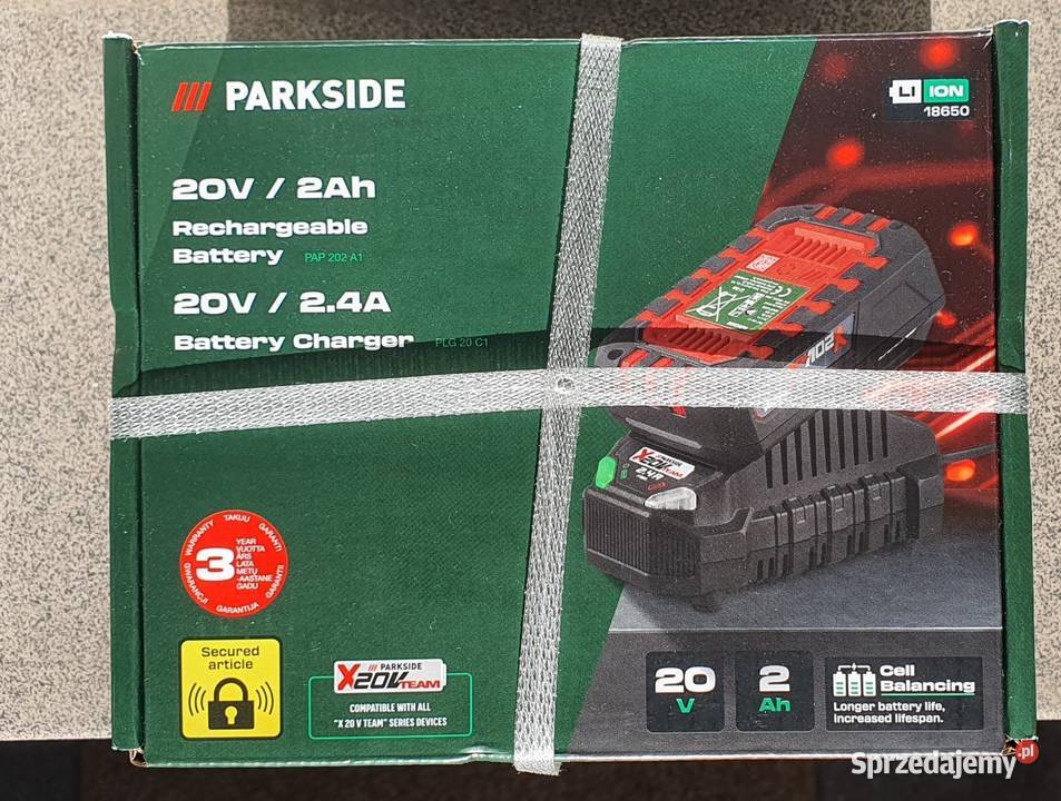 PARKSIDE akumulator i ładowarka NOWE Akumulatory