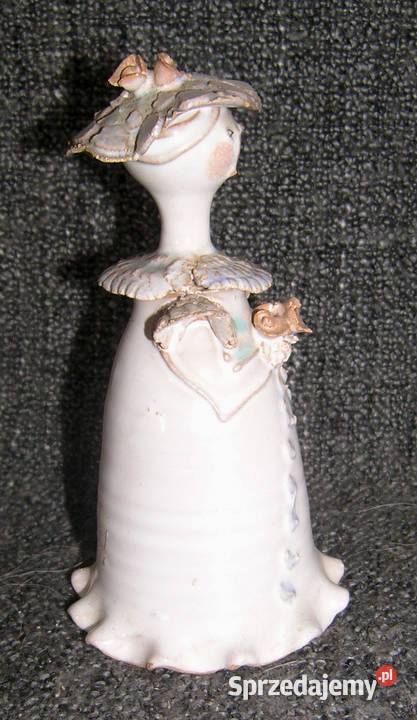 figurka ceramiczna vintage Eszter ZakanyMDvin dolnośląskie Bartków