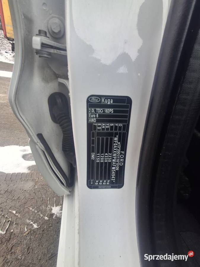 Sprzedam Ford kuga 2 o tdci 4x4 Limanowa