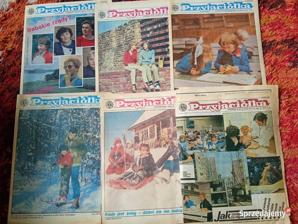 Gazeta Przyjaciolka z okresu PRL Częstochowa