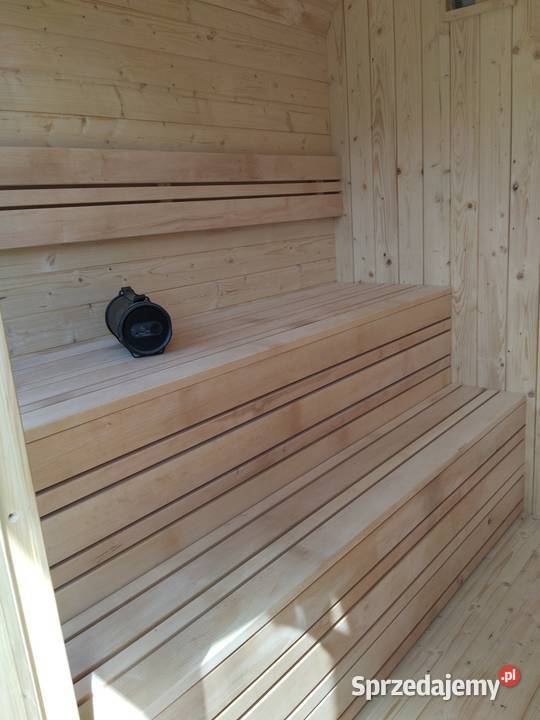 Piękna sauna ogrodowa 46 osobowa Sulęcin Szlachecki
