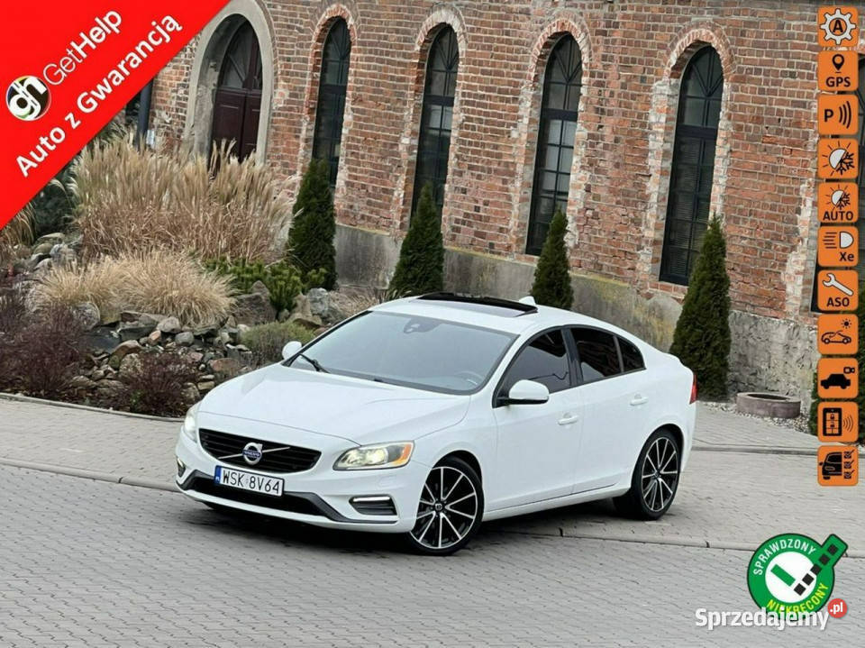 Volvo S60 20 T5 DYNASMIC Key less go Skóra Navi elektryczne lusterka mazowieckie