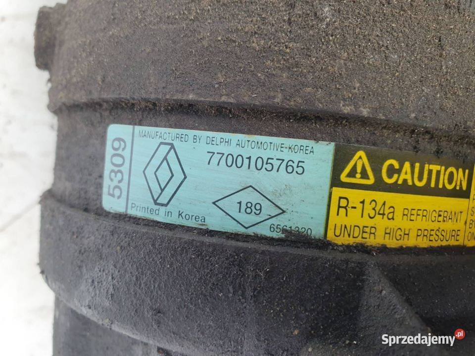 SPRĘŻARKA KLIMATYZACJI RENAULT MEGANE SCENIC osobowe