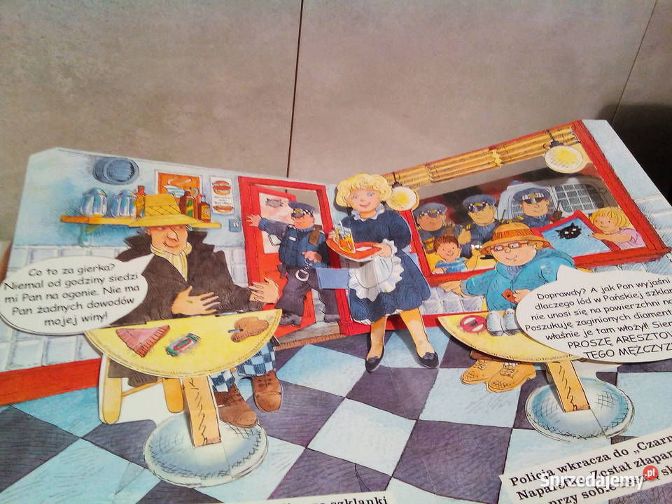 Książka z ruchomymi obrazkami Agent Mądrala Wałbrzych