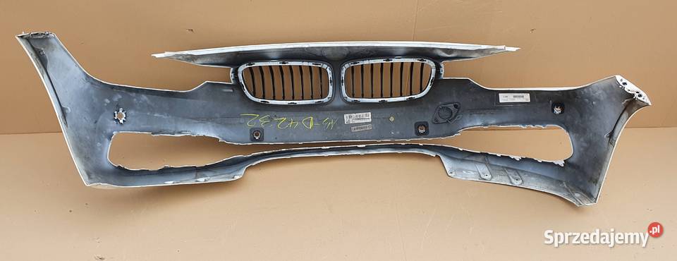 BMW F30 ZDERZAK GRILL