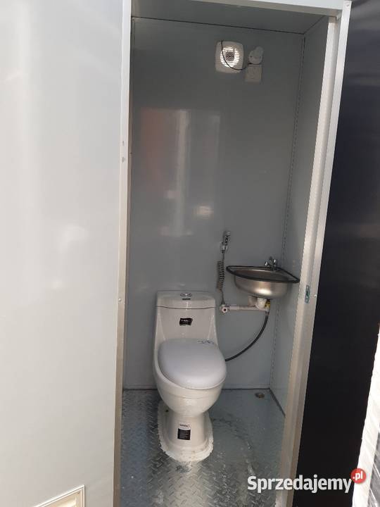 Kontener sanitarny WC toaleta podwójny