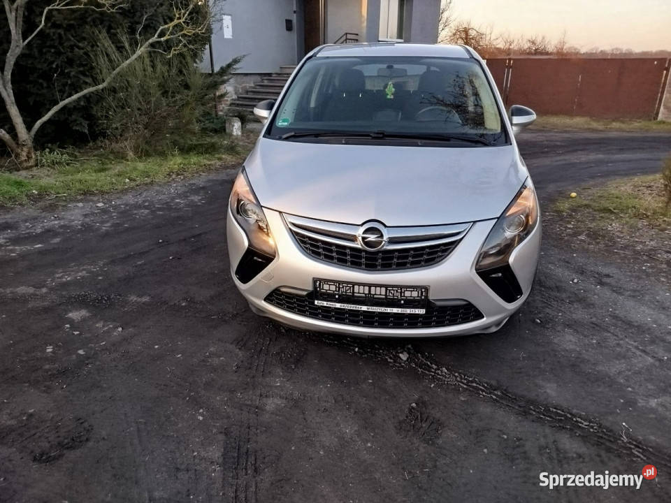 Opel Zafira 14 Turbo C 2011 manualna wielkopolskie Jarocin