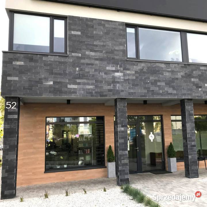 Płytki wapień Chittor Black naturalny 30x10x113 Wykończenie Gdynia