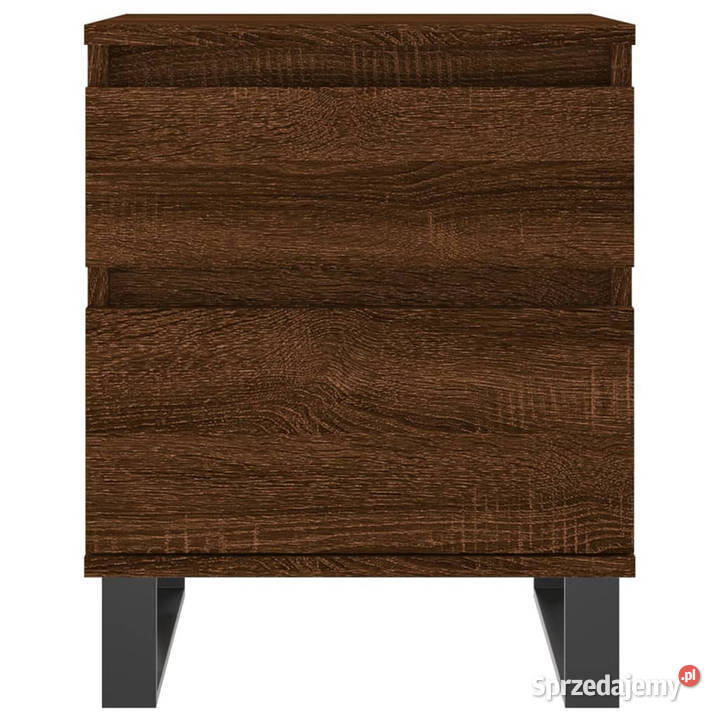 Szafki nocne 2 brązowy dąb 40x35x50 WM830699 Warszawa