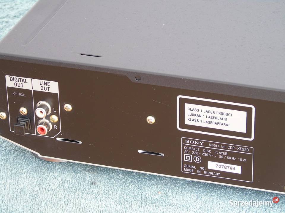 CD Sony CDPXE220 sprawny i ładny DOSTAWA Jasło sprzedam