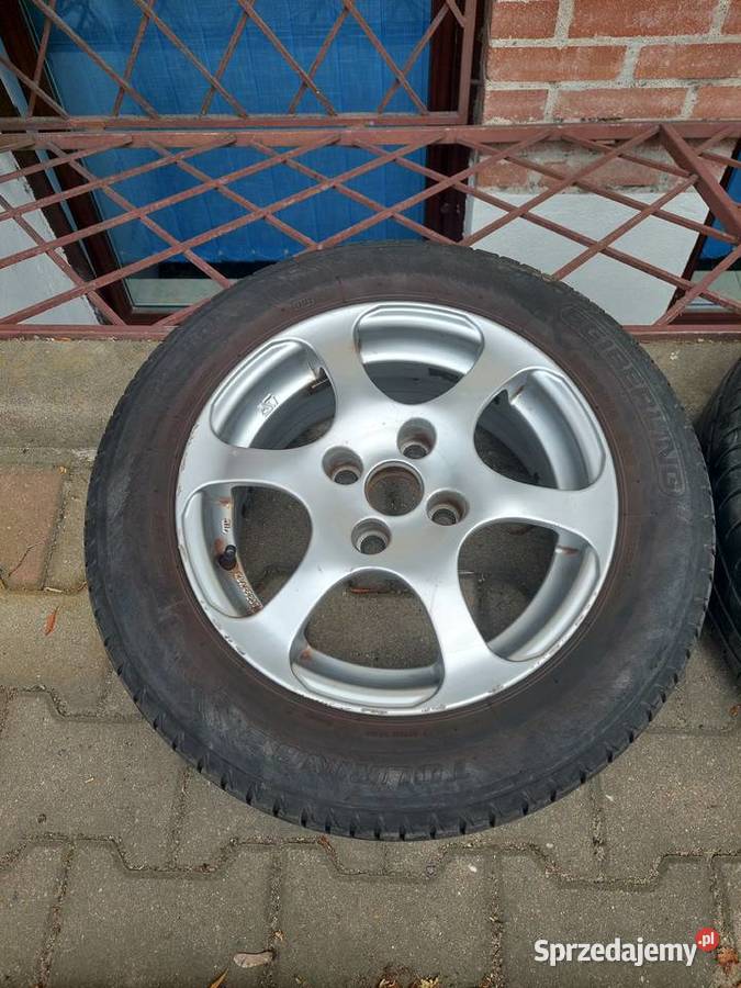 Felgi aluminiowe z oponam Toyota Corolla E11 Koła i felgi Wrocław