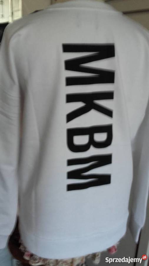 NOWA MARKOWA BLUZA SPORTOWA r M biały Piła