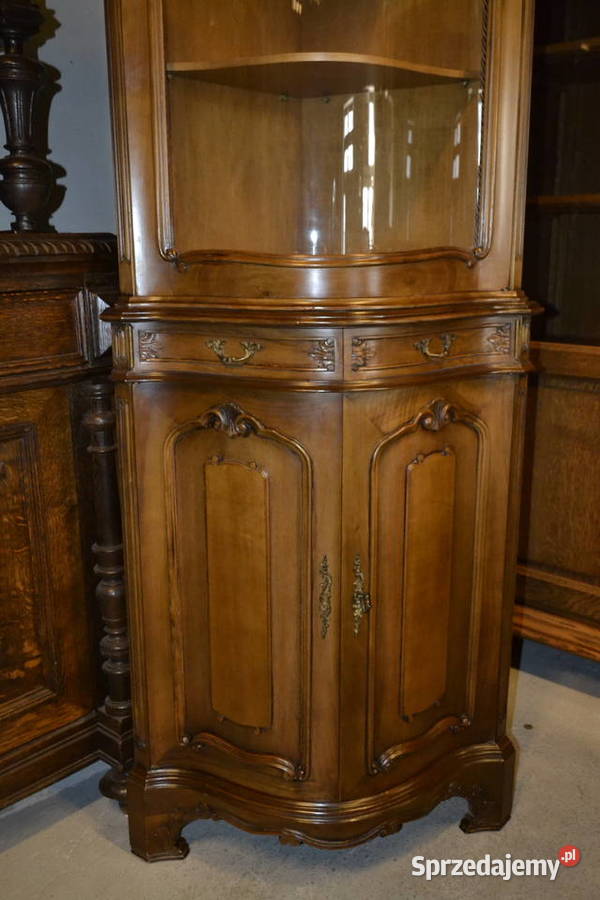 witryna narożna orzech śląskie Będzin