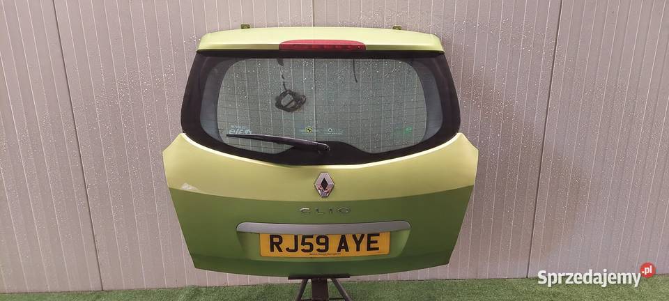 TYLNA KLAPA RENAULT CLIO III KOMBI 0512 osobowe wielkopolskie
