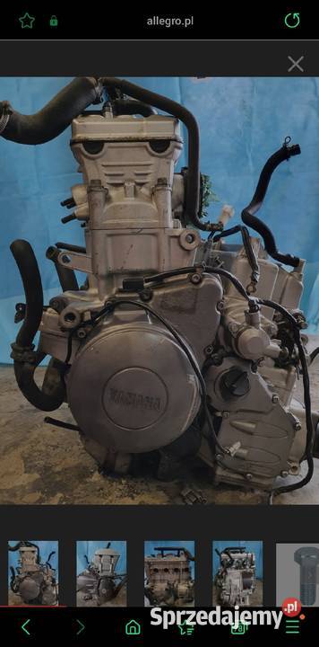YAMAHA FJR 1300 silnik skrzynia wał alternator