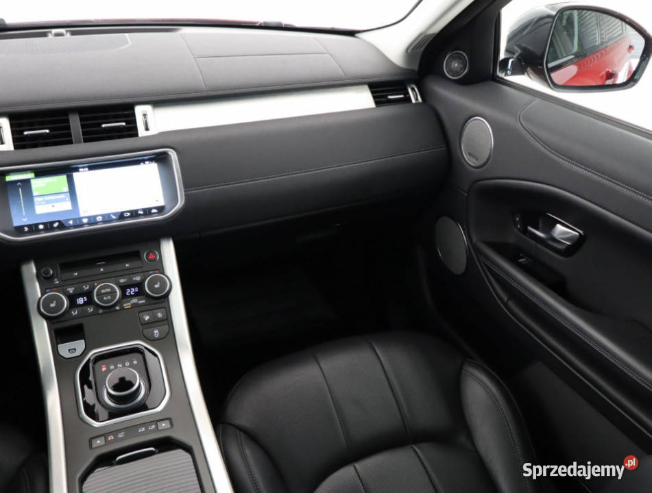 Land Rover Range Rover Evoque Si4 czerwony dolnośląskie Bielany Wrocławskie sprzedam