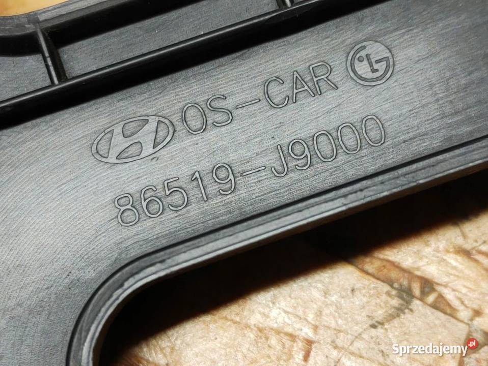 Ramka Pod Tablice Rejestracyjną Hyundai Kona wielkopolskie Pleszew