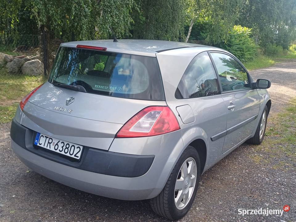RENAULT MEGANE 2 16 16v NISKI PRZEBIEG Megane Czernikowo