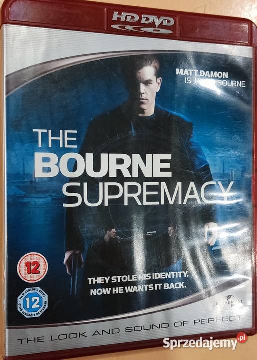 The Bourne Supremacy film HD DVD 1080p