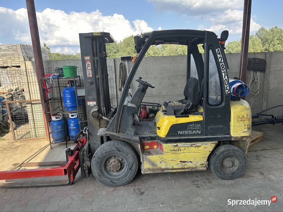Wózek widłowy Nissan 25t Triplex mazowieckie Kozienice