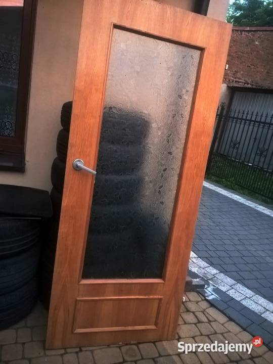 DRZWI wewn 80x200 Prawe Drewno Naturalne SOSNA Łaskarzew
