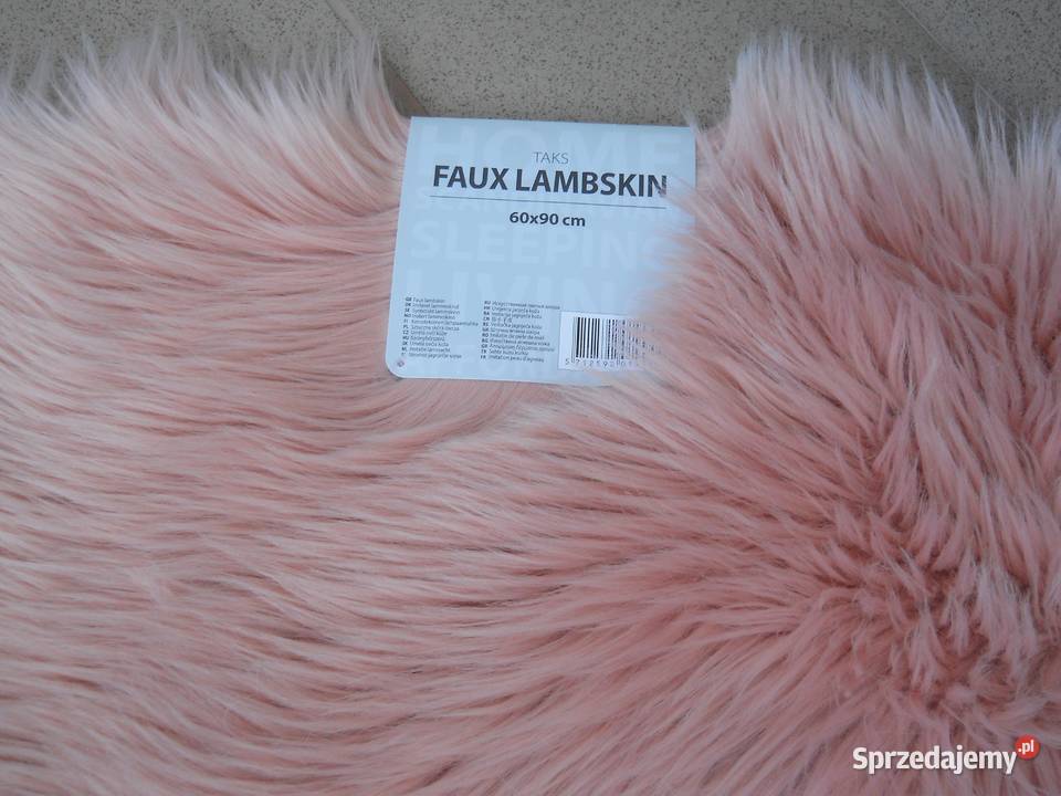 Nowa Sztuczna Skóra Dywanik Mięsisty Milusi odcienie różowego lubelskie Łęczna