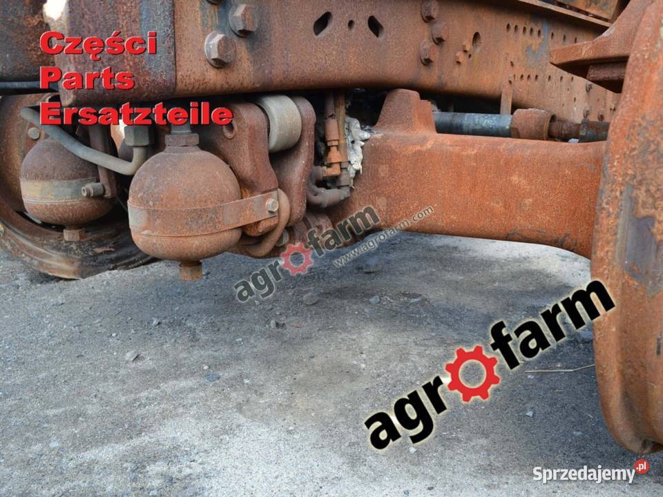 John Deere 6630 części silnik skrzynia biegów Byków