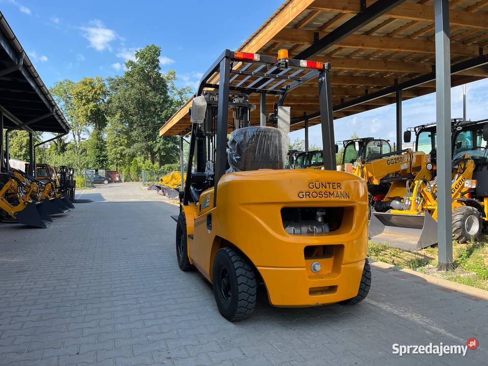 Wózek widłowy z obrotnicą 25T 3m Gunter Warszawa